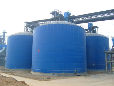 禹州水泥钢板库改造